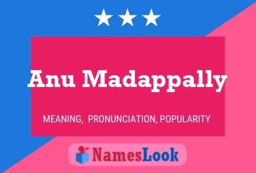 Anu Madappally Name Poster