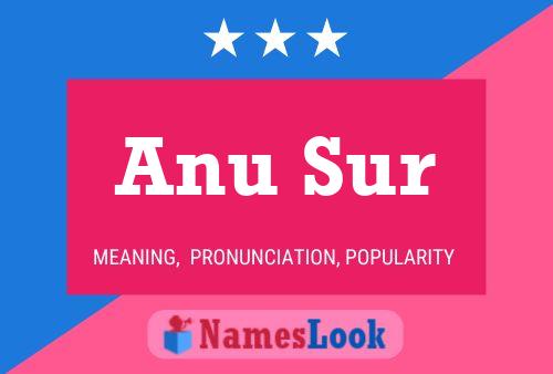 Anu Sur Name Poster