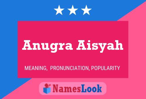 Anugra Aisyah Name Poster