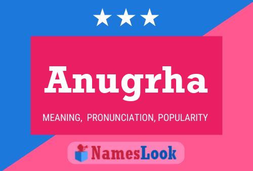 Anugrha Name Poster