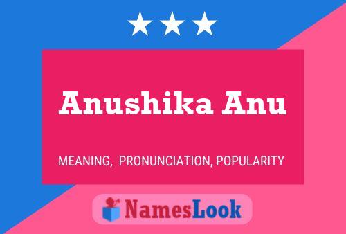 Anushika Anu Name Poster