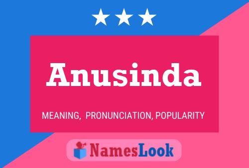 Anusinda Name Poster