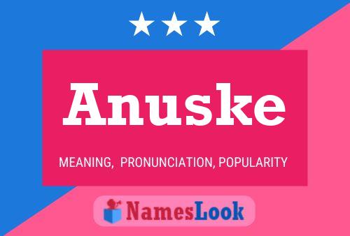 Anuske Name Poster