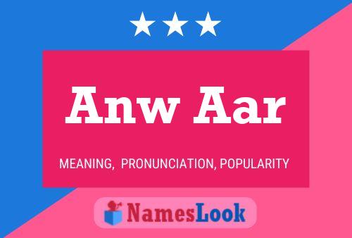 Anw Aar Name Poster