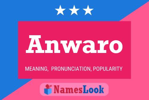 Anwaro Name Poster