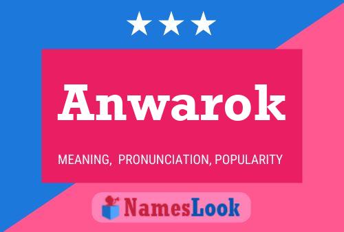 Anwarok Name Poster