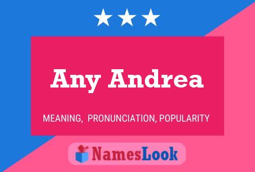 Any Andrea Name Poster