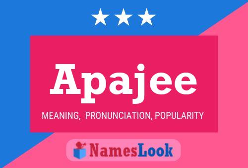 Apajee Name Poster