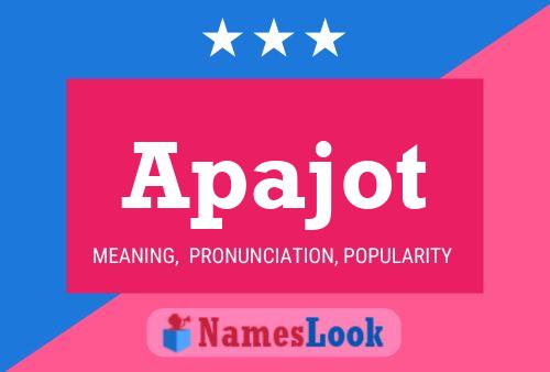 Apajot Name Poster