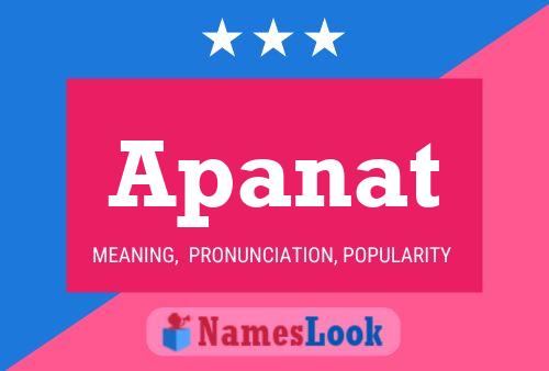 Apanat Name Poster