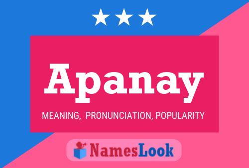 Apanay Name Poster