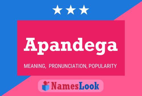 Apandega Name Poster