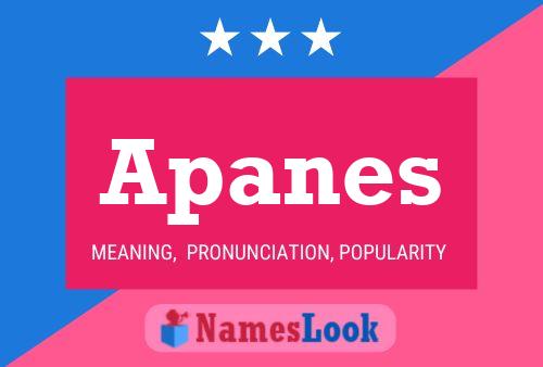 Apanes Name Poster