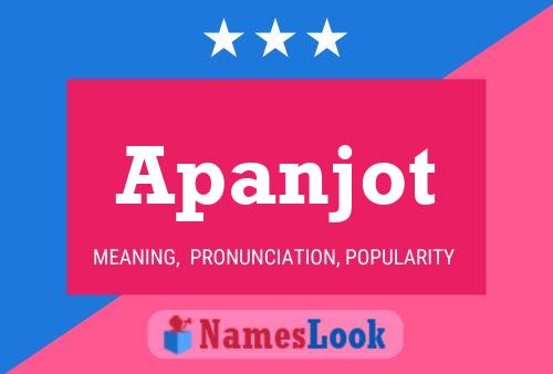 Apanjot Name Poster