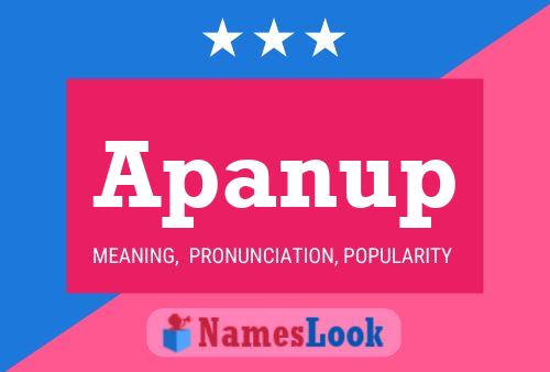 Apanup Name Poster