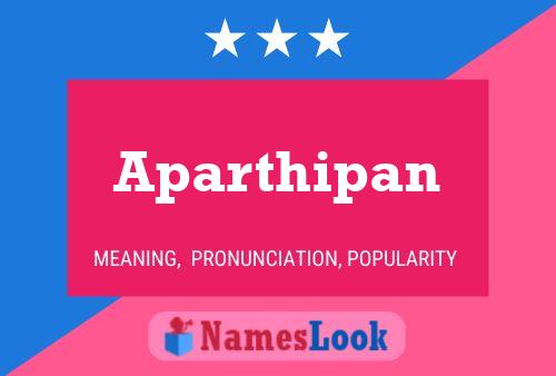 Aparthipan Name Poster