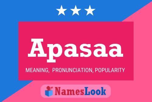 Apasaa Name Poster