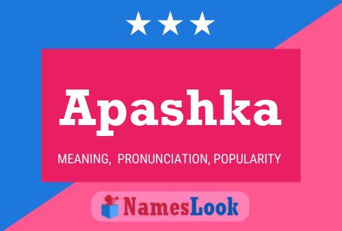 Apashka Name Poster