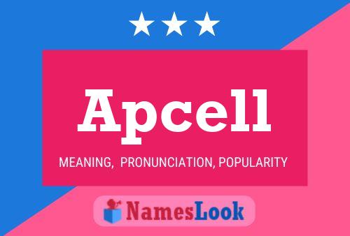 Apcell Name Poster