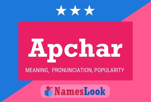 Apchar Name Poster