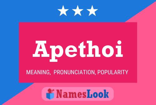 Apethoi Name Poster