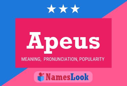 Apeus Name Poster