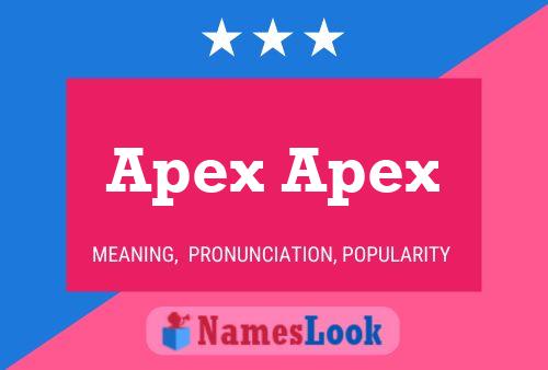 Apex Apex Name Poster