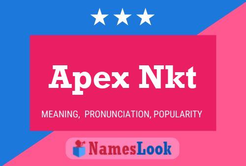 Apex Nkt Name Poster