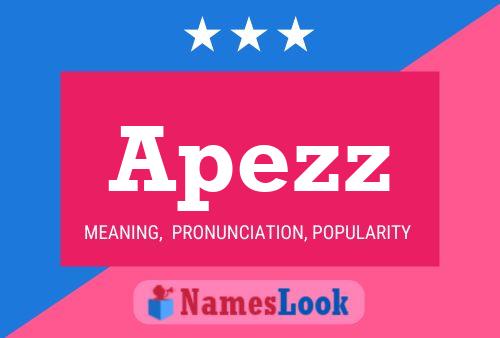 Apezz Name Poster