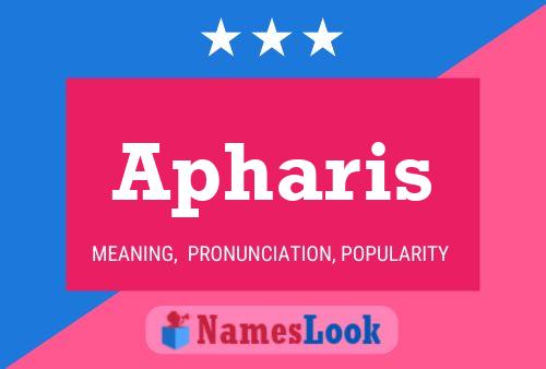 Apharis Name Poster