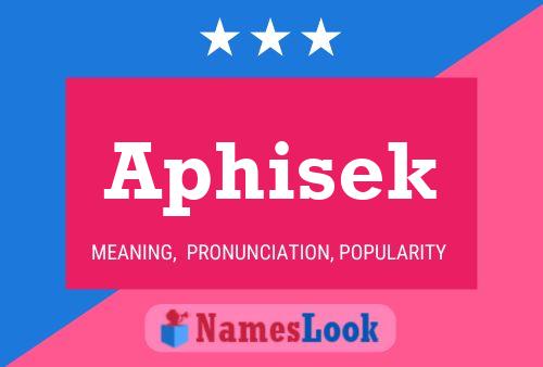 Aphisek Name Poster