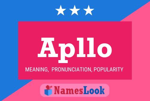 Apllo Name Poster