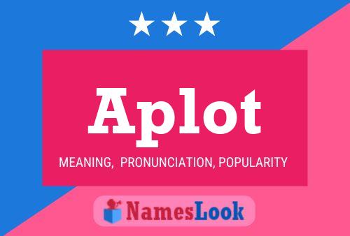 Aplot Name Poster