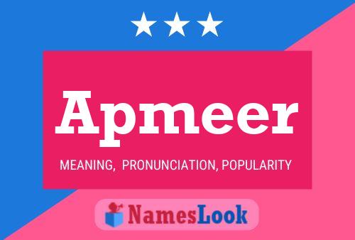 Apmeer Name Poster