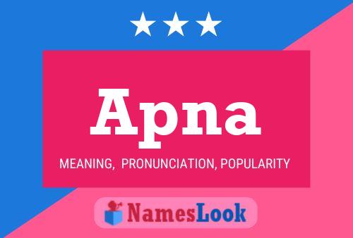 Apna Name Poster