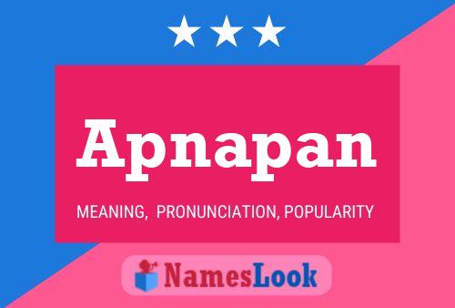 Apnapan Name Poster