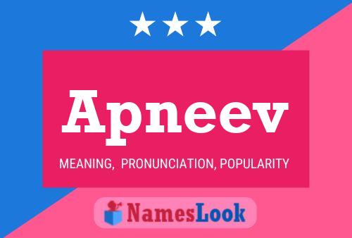 Apneev Name Poster