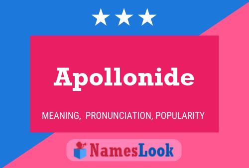 Apollonide Name Poster