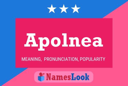 Apolnea Name Poster