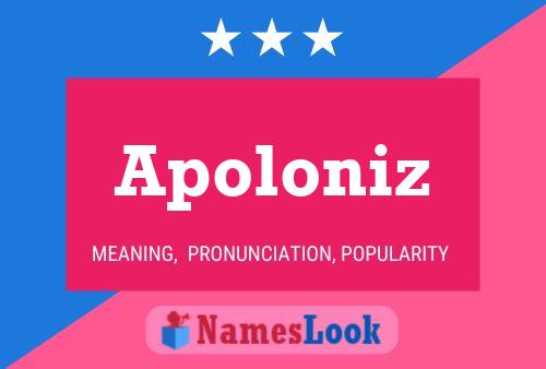 Apoloniz Name Poster