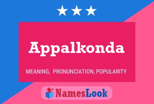 Appalkonda Name Poster