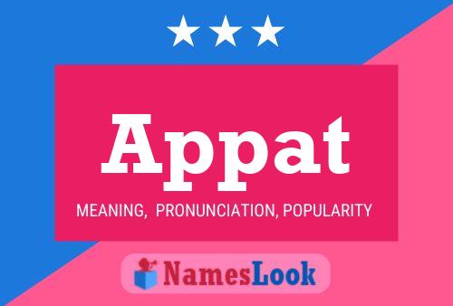 Appat Name Poster