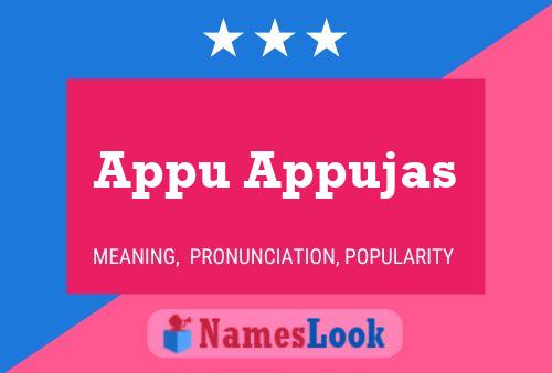 Appu Appujas Name Poster