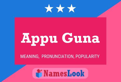 Appu Guna Name Poster