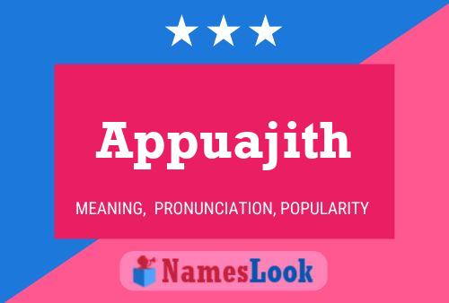 Appuajith Name Poster