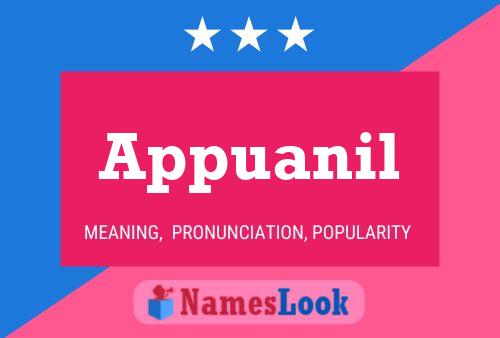 Appuanil Name Poster