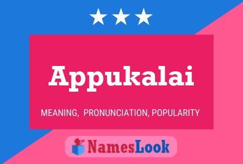 Appukalai Name Poster