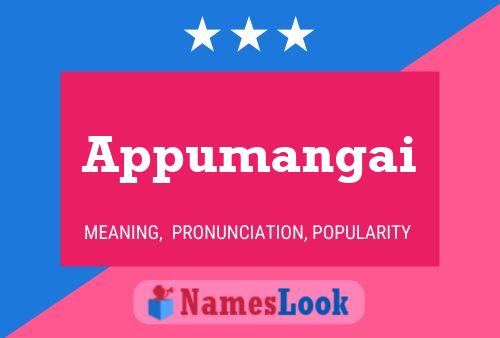 Appumangai Name Poster