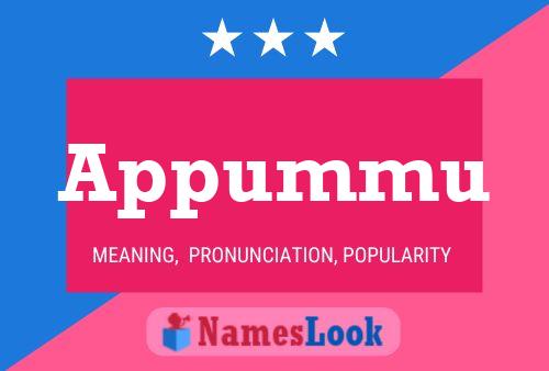 Appummu Name Poster