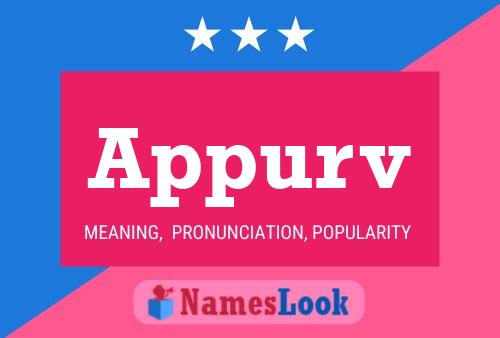 Appurv Name Poster